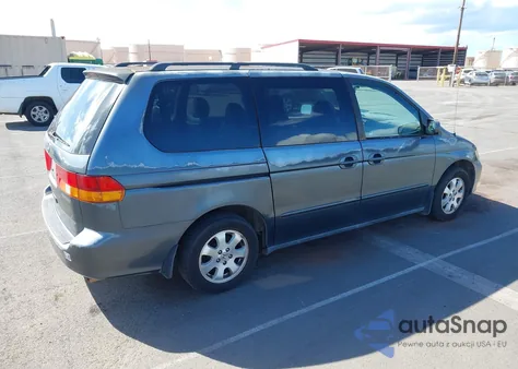 2003 Honda Odyssey Ex-L from USA, damaged, VIN 5FNRL189X3B138710